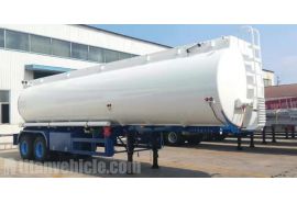 El remolque cisterna de aceite de palma de 38000 litros está listo para enviarse a Malta