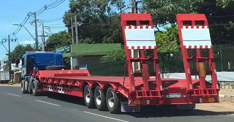 TITAN VEHICLE - 3 axle lowbed trailer for sale