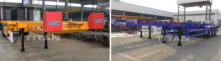 How to operate a container chassis trailer? -Solve brake failure