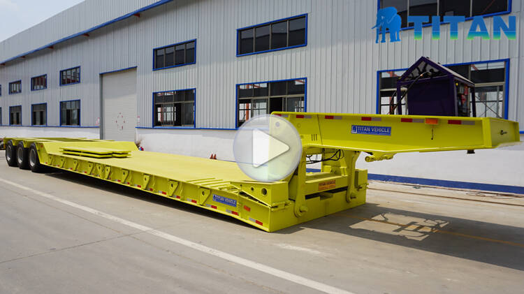 lowboy trailer , detachable gooseneck trailer , rgn lowboy trailer , removable gooseneck trailer , gooseneck trailer