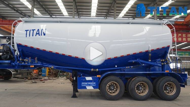 Transport of Dry Bulk Cement Tanker Trailer-Cement Tanker Trailer for Sale in Philippines