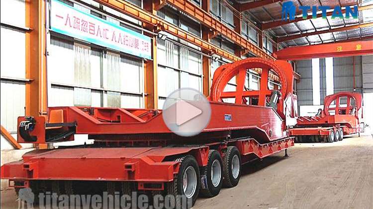 wind blade trailer