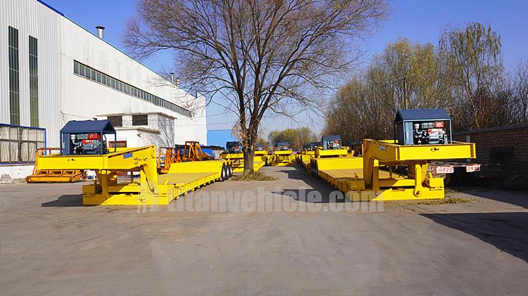 Operation Process and Characteristics of Removable Gooseneck Trailer