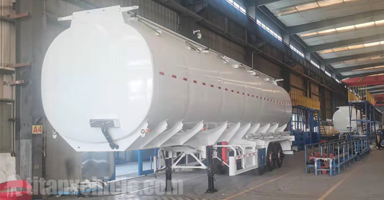 50000 Liters Stainless Steel Tanker Trailer for Sale in Senegal Dakar