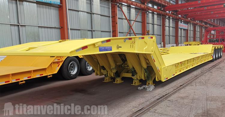 4 Axle Folding Goose Neck Trailer for Sale In Nigeria Lagos
