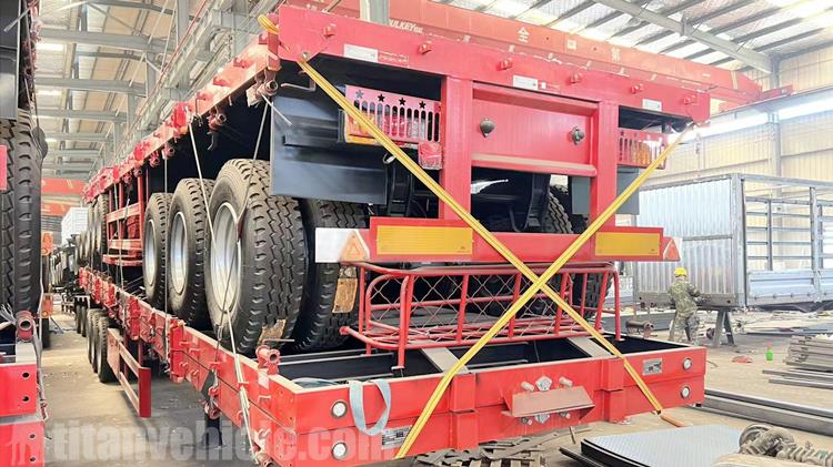 Tri Axle Flatbed Trailer for Sale In Cayman IslandsTri Axle Flatbed Trailer for Sale In Cayman Islands