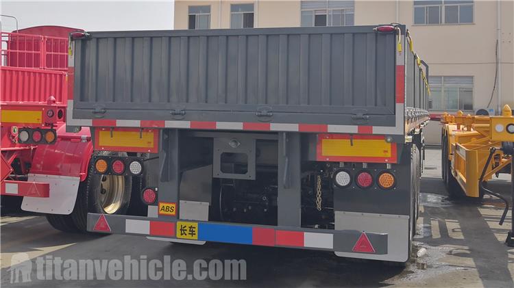 Semirremolque de pared lateral de 60 toneladas a la venta en Kenia - TITAN VEHICLE