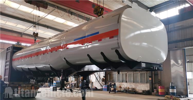Remolque Cisterna De Aceite De Palma De 40000 Litros En Venta En Bolivia - TITAN VEHICLE