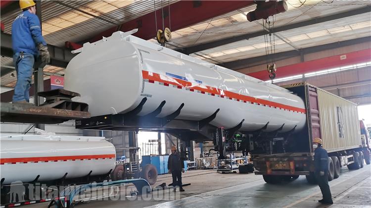 Remolque Cisterna De Aceite De Palma De 40000 Litros En Venta En Bolivia - TITAN VEHICLE