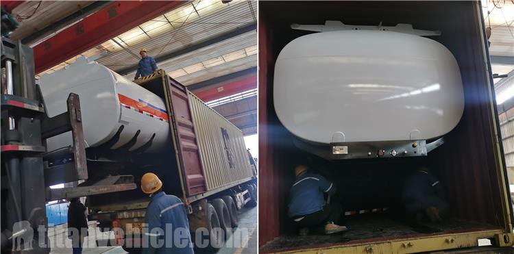 Remolque Cisterna De Aceite De Palma De 40000 Litros En Venta En Bolivia - TITAN VEHICLE