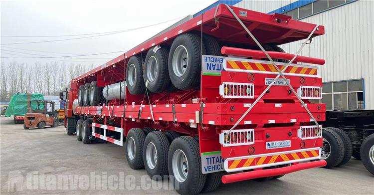 Remolque De Plataforma De Tres Ejes A La Venta En Nicaragua