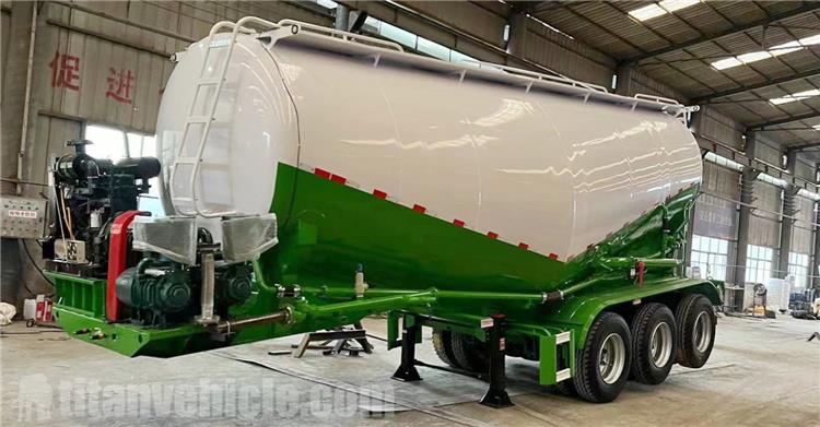 Remolque de cemento a granel 35CBM a la venta en Colombia