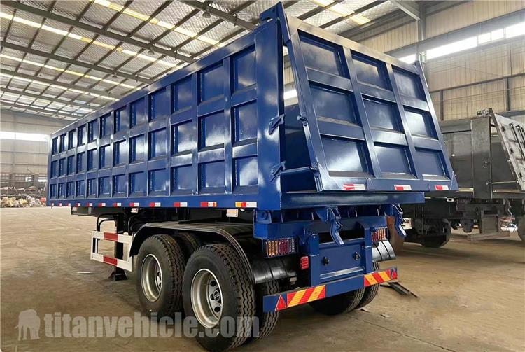 Remolque Volquete de 2 Ejes 25CBM a la Venta en Nicaragua