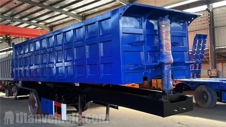 Remolque Volquete de 2 Ejes 25CBM a la Venta en Nicaragua