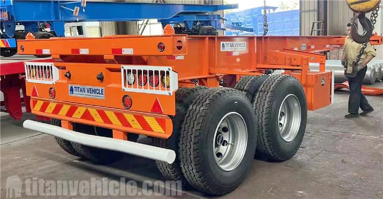 Remolque esquel&eacute;tico de 2 ejes y 20 pies a la venta en Guyana