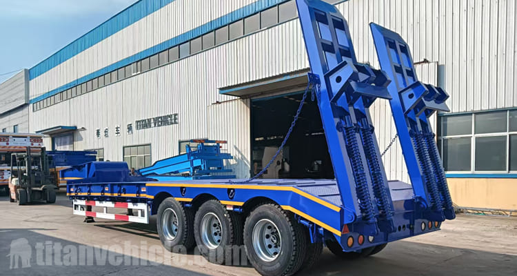 Low Bed Semi Trailer for Sale in Chile