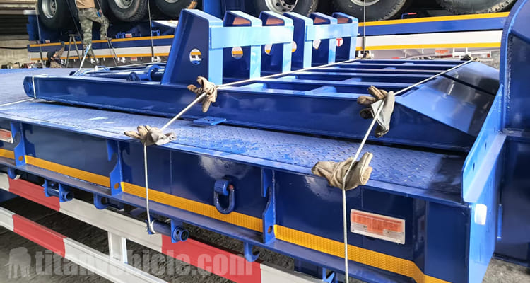 Low Bed Semi Trailer for Sale in Chile