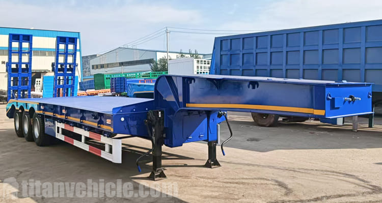 Low Bed Semi Trailer for Sale in Chile