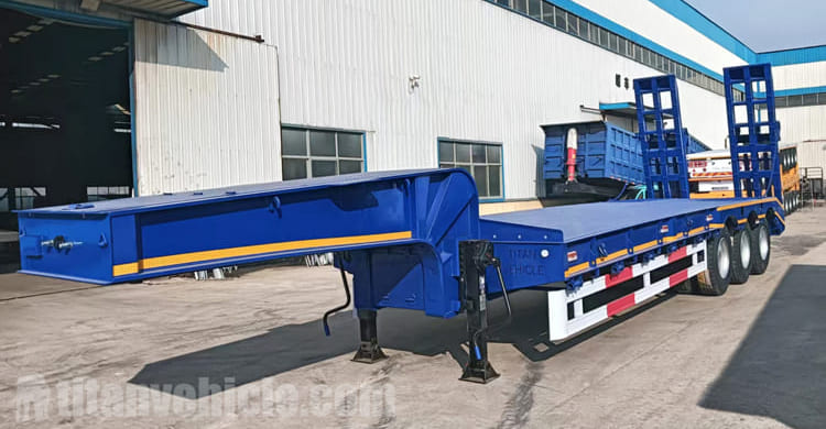 Low Bed Semi Trailer for Sale in Chile
