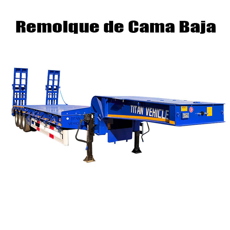 Remolque de cama baja Titan