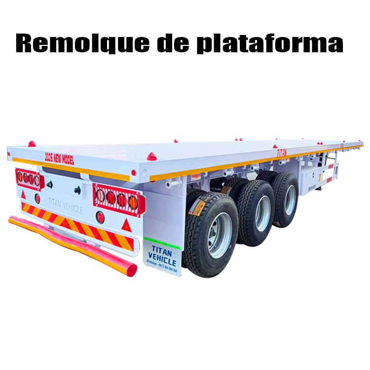 Remolque de plataforma Titan
