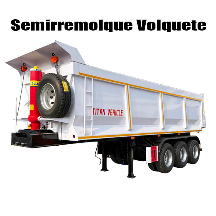 semirremolque volquete Titan