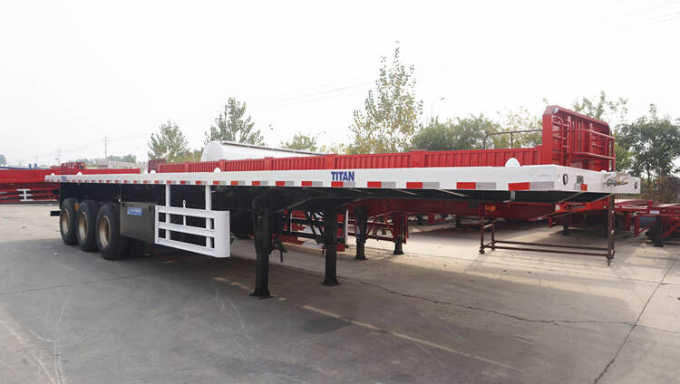 40 foot container flatbed semi trailer for sale