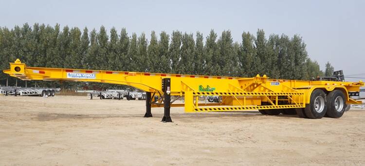 2 Axle Skeleton Trailer