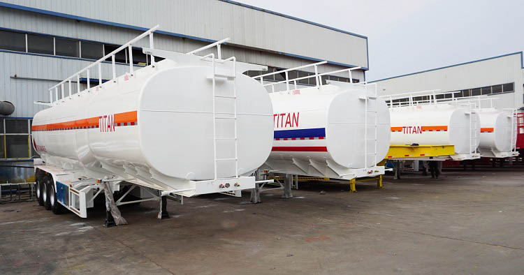 Tri Axle Petrol Tanker Trailer Price Fuel Tanker Trailer for Sale