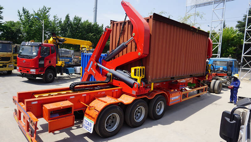 45Ton TITAN Side Loader Trialer Price Manufacturer