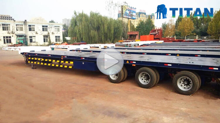 extendable wind blade trailer