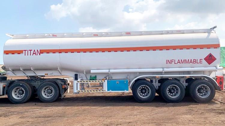 3 Axle Chemical Tanker Trailer for Sale In Zimbabwe Harare