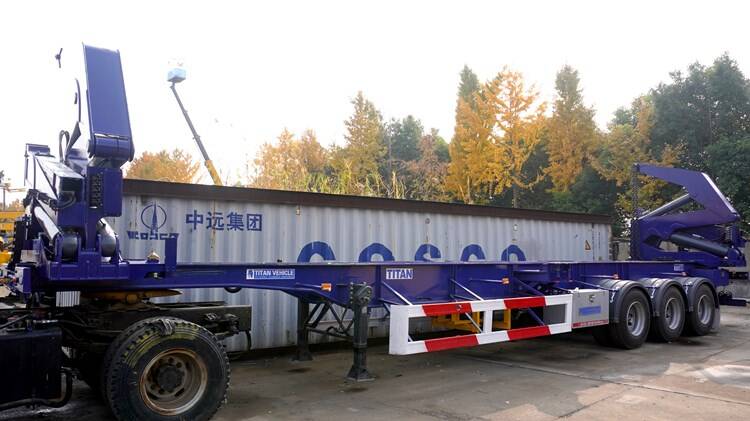40Ft Sideloader Trailer for Sale In Rwanda | Transport 20/40 Foot Container