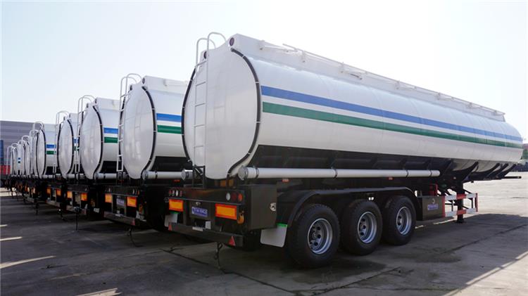 3 Axle 45000 Liters Fuel Tanker Trailers for Sale In Zimbabwe - Bhachu Trailers Prices