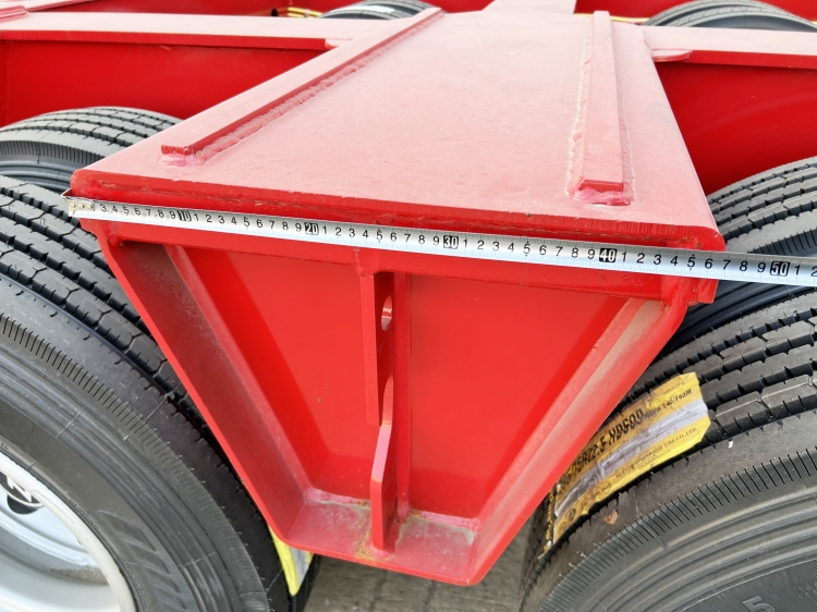 Heavy Duty Equipment 3 Line 6 Ejes 130 Ton Remolque de cama baja para la venta