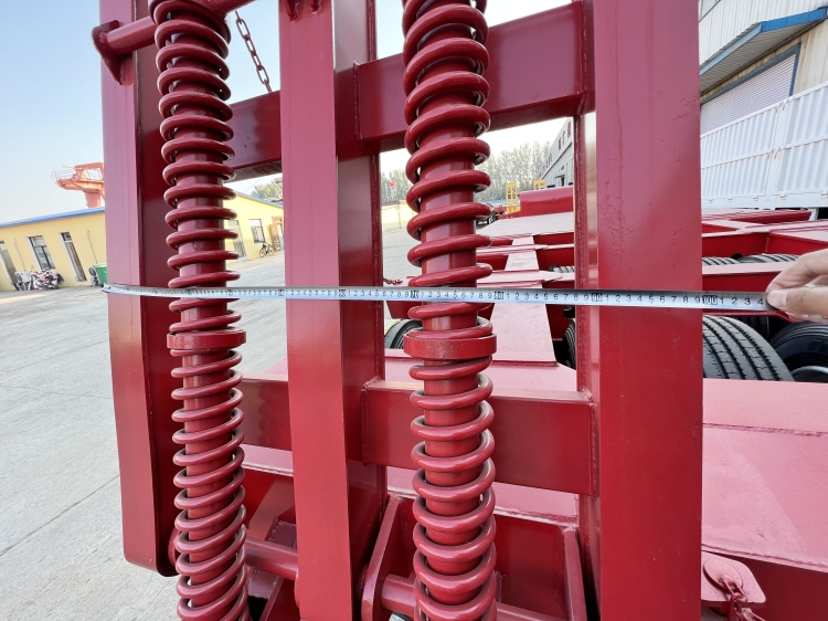 Heavy Duty Equipment 3 Line 6 Ejes 130 Ton Remolque de cama baja para la venta