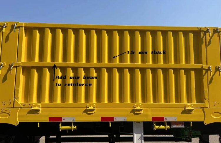 Semirremolques laterales abatibles de 60 toneladas a la venta | Remolques de plataforma con pared lateral abatible