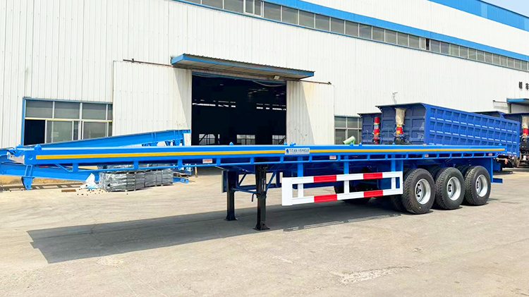 Remolque plataforma de 3 ejes a la venta en M&eacute;xico