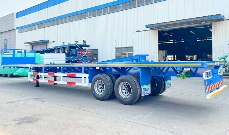 Remolque de plataforma de 2 ejes a la venta en M&eacute;xico