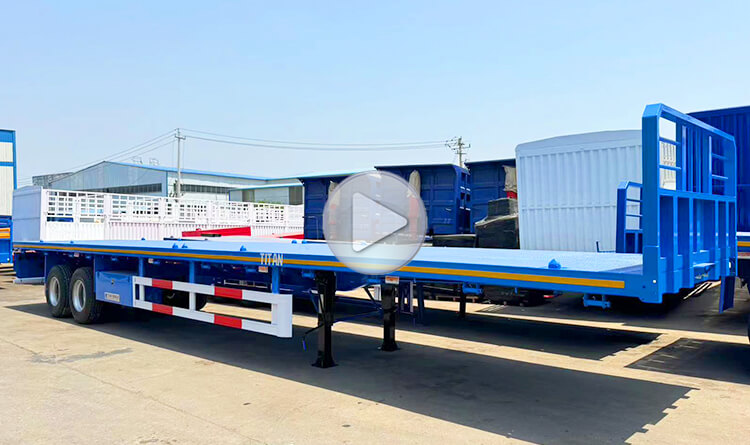 Remolque de plataforma de 2 ejes a la venta en M&eacute;xico