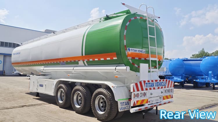 Remolque cisterna de combustible de tres ejes a la venta en Pap&uacute;a Nueva Guinea Port Moresby