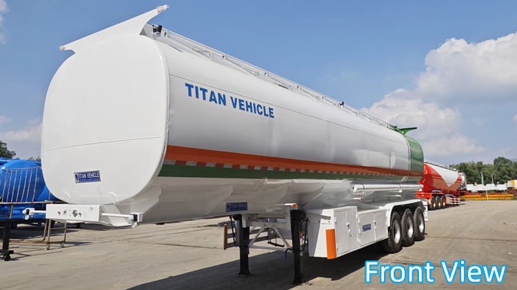 Remolque cisterna de combustible de tres ejes a la venta en Pap&uacute;a Nueva Guinea Port Moresby