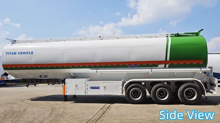 Remolque cisterna de combustible de tres ejes a la venta en Pap&uacute;a Nueva Guinea Port Moresby