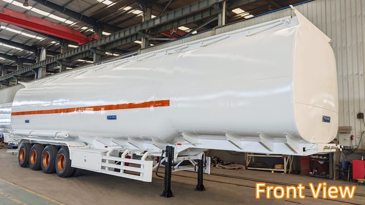 Semirremolque cisterna de combustible de 4 ejes en Papúa Nueva Guinea