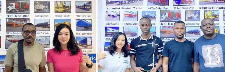 Remolque de carga lateral para contenedores de 45 toneladas y 40 pies en venta en Tanzania Dar Es Salaam