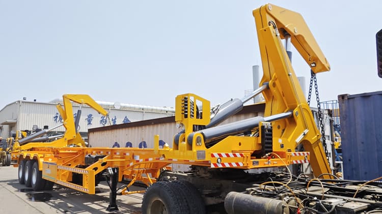 Precio de remolque de carga lateral para contenedores de 37 toneladas en Camer&uacute;n Douala