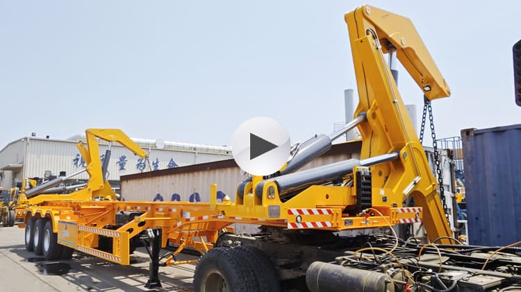Precio de remolque de carga lateral para contenedores de 37 toneladas en Camer&uacute;n Douala