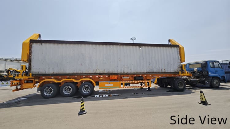 Precio de remolque de carga lateral para contenedores de 37 toneladas en Camer&uacute;n Douala
