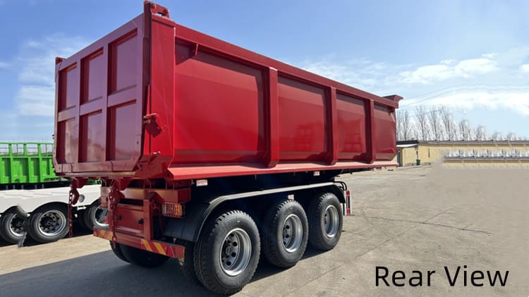 Semirremolque con volquete CIMC 35CBM en venta en Pap&uacute;a Nueva Guinea