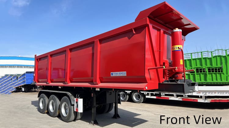 Semirremolque con volquete CIMC 35CBM en venta en Pap&uacute;a Nueva Guinea